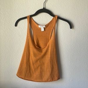 Orange tank top
